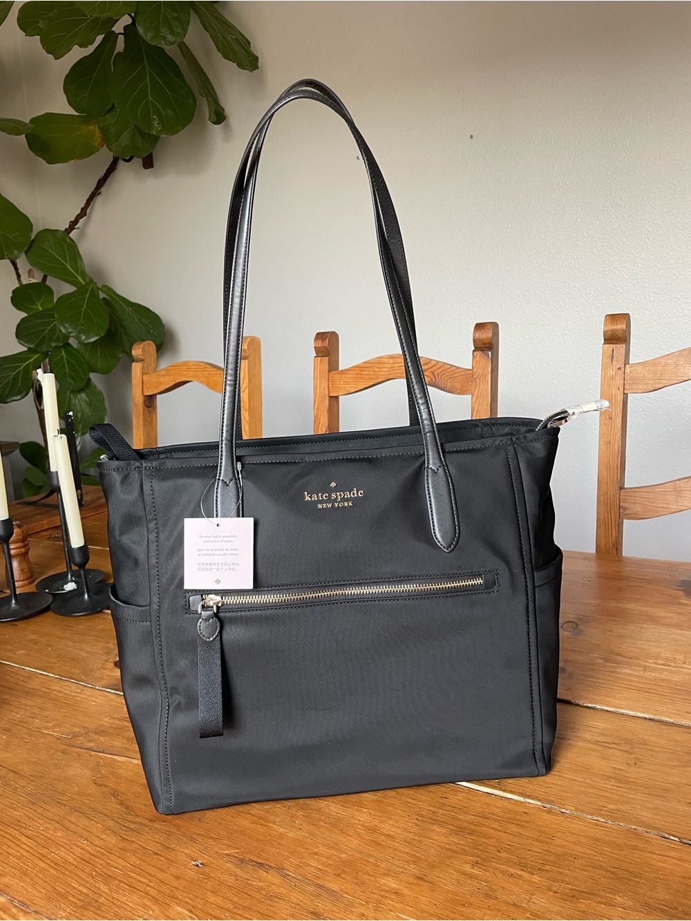 Kate Spade Black Little Bett Baby Bag (Diaper Bag)